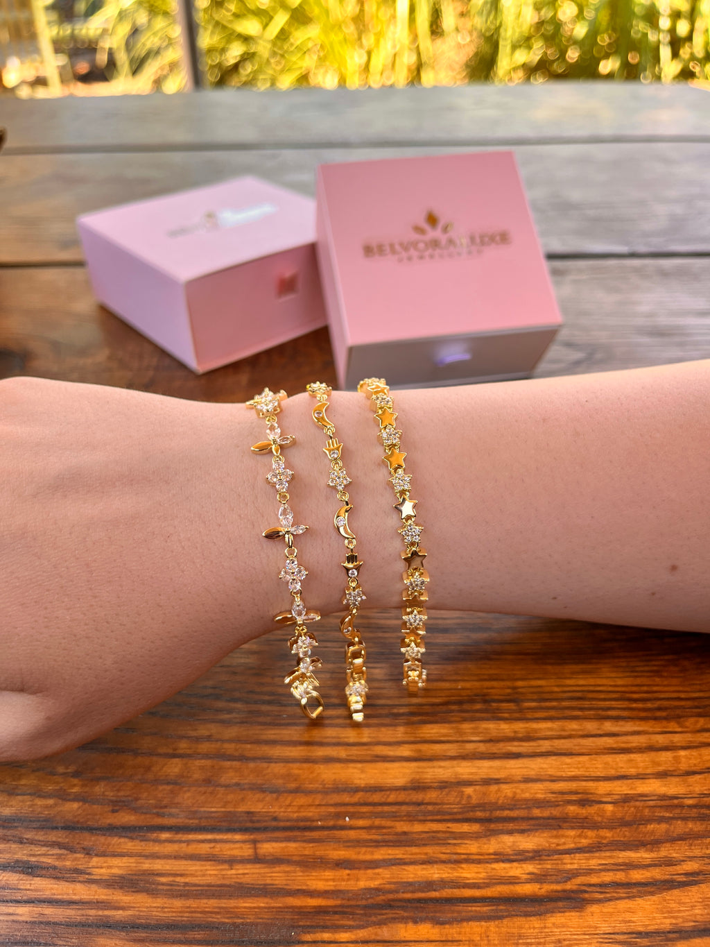 Manifest & Aura Üçlü Şans Bileklik Seti | Belvora Luxe