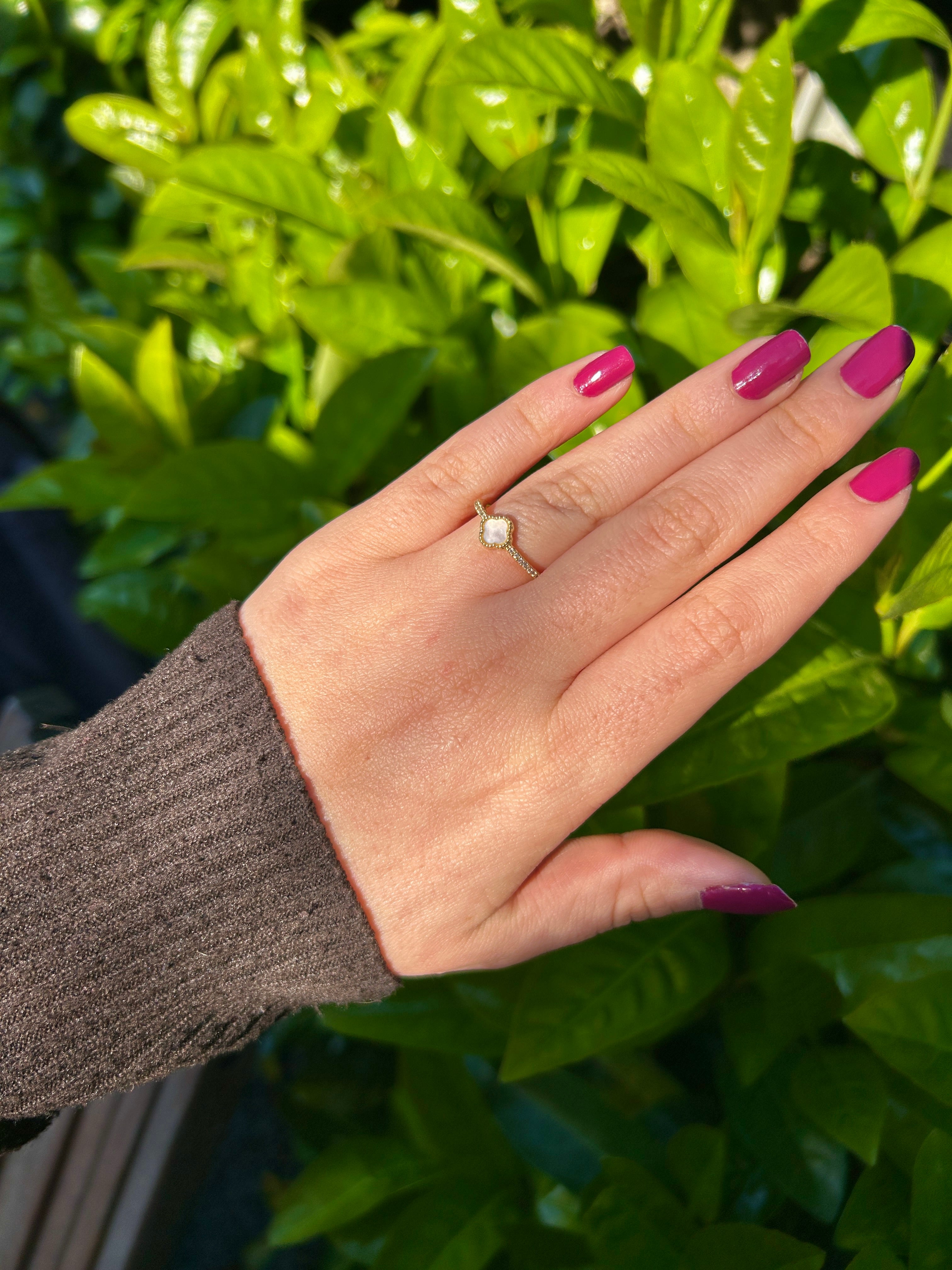 Eternal Blossom Yonca Takı Seti | Belvora Luxe